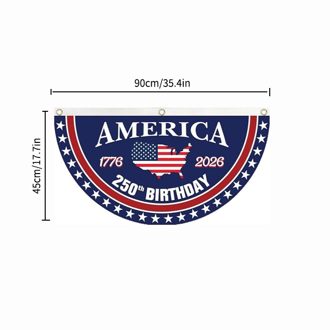 Get Your Porch Ready for America’s 250th — Buy 1 Patriotic Fan Flag, Get 1 FREE