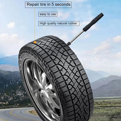 🔥60PCS Self-Sealing Tire Repair Rubber Nails Kit with 2 Sizes-Free Screwdriver Included