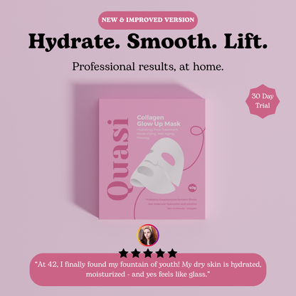 Wake Up to Glass Skin After One Mask-Collagen Glow Up Mask 2.0