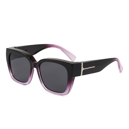 🕶️ Polarized Fit Over Sunglasses for Women – UV400 Protection Floral Frame Wear Over Prescription Glasses