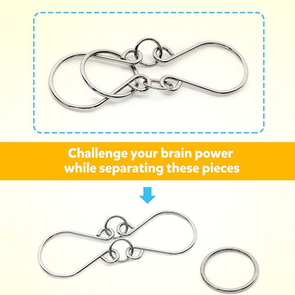 🔥The Best Gift🎁🔥🔥 Metal Puzzle Solving！