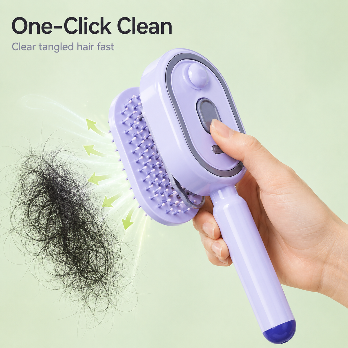 5-in-1 Mist Massage Comb For Dry, Frizzy Hair