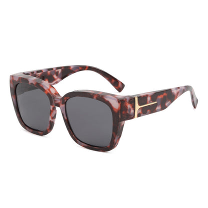 🕶️ Polarized Fit Over Sunglasses for Women – UV400 Protection Floral Frame Wear Over Prescription Glasses