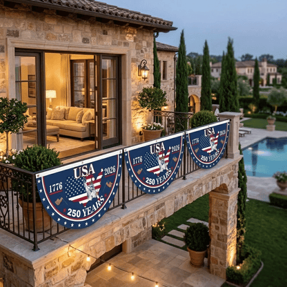 Get Your Porch Ready for America’s 250th — Buy 1 Patriotic Fan Flag, Get 1 FREE