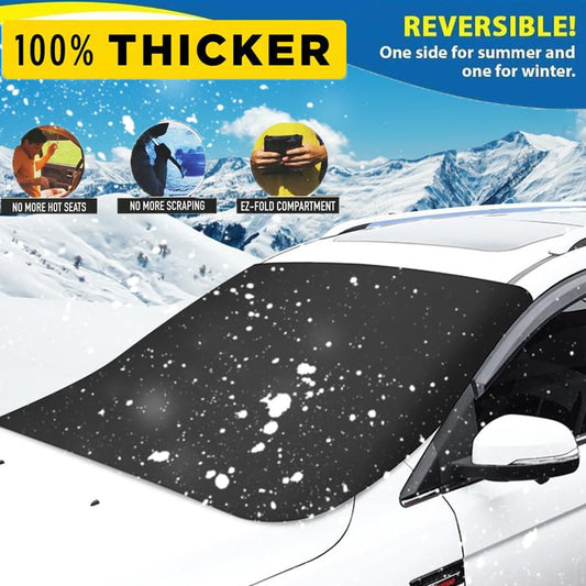 🛡️2025 Upgraded Car Windshield Magnetic Snow Cover