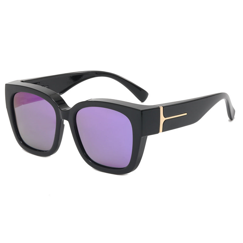 🕶️ Polarized Fit Over Sunglasses for Women – UV400 Protection Floral Frame Wear Over Prescription Glasses