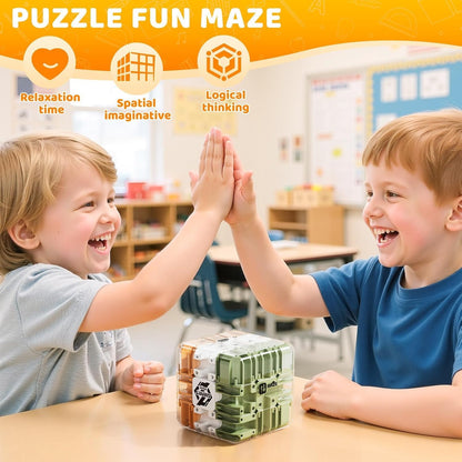 Large Labyrinth 3D Puzzle Maze Cube 🧩✨ – Engaging Brain Teaser Toy for Kids & Adults 🧠