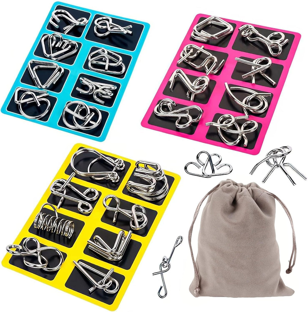🔥The Best Gift🎁🔥🔥 Metal Puzzle Solving！