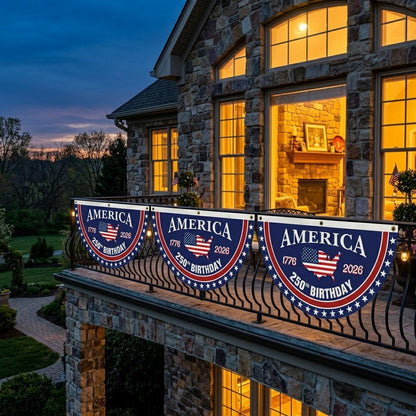 Get Your Porch Ready for America’s 250th — Buy 1 Patriotic Fan Flag, Get 1 FREE