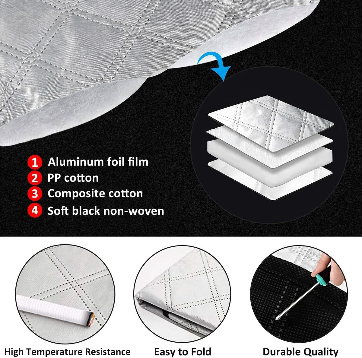 🛡️2025 Upgraded Car Windshield Magnetic Snow Cover