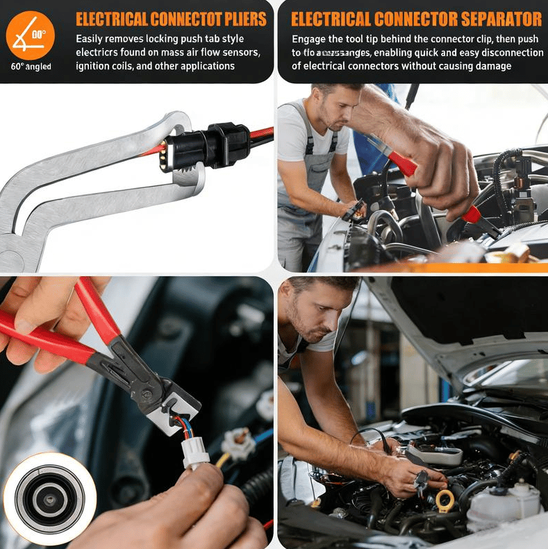 Still Fighting Stubborn Electrical Connectors? ——Remove Sensors, Injectors & Wiring Harness Plugs Without Damaging Clips