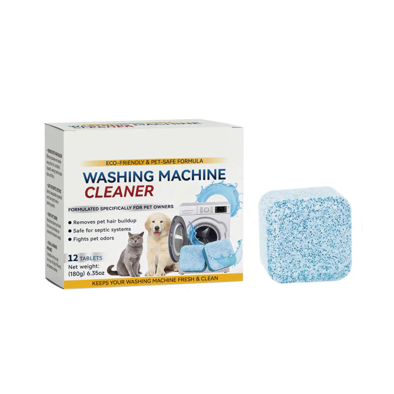 Your Washer Is Dirty ? Deep-clean hidden buildup, odors, and pet hair in one simple cycle.