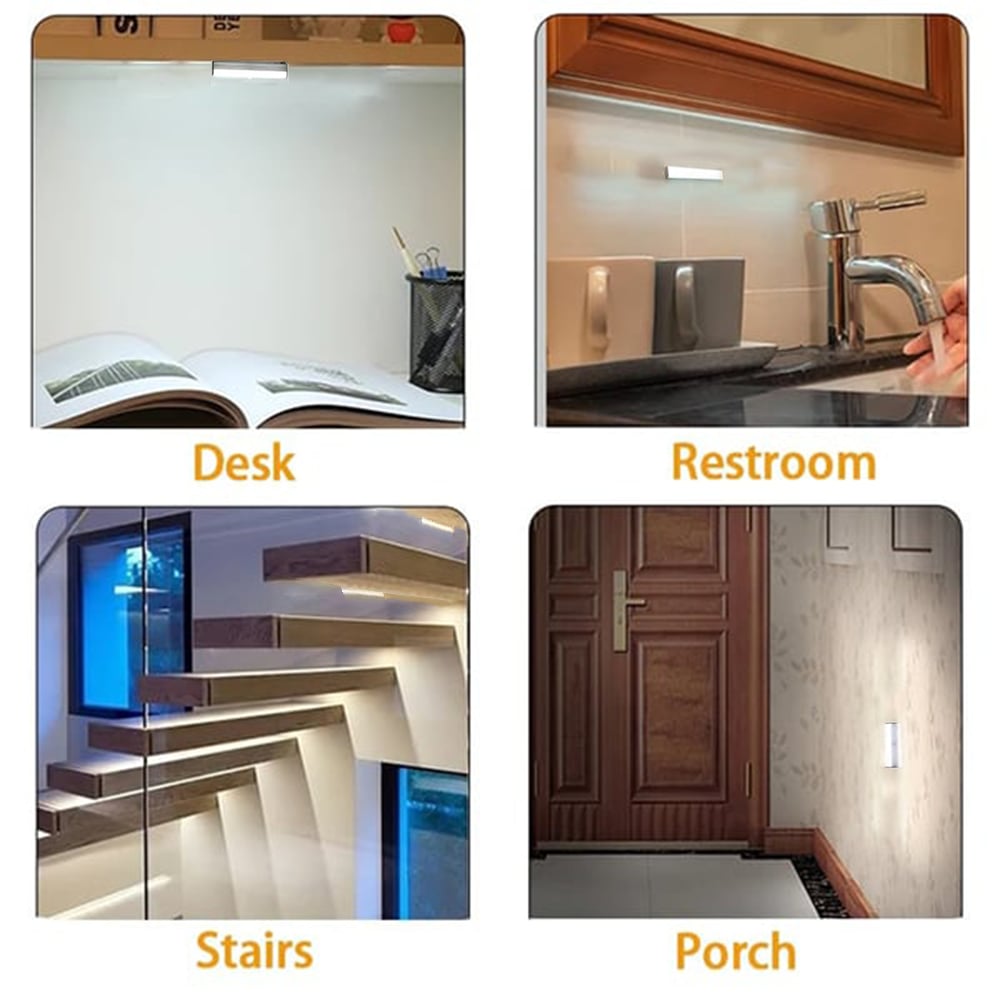 💡🔥Punch-free Smart Sensor Magnetic Rechargeable LED Lights