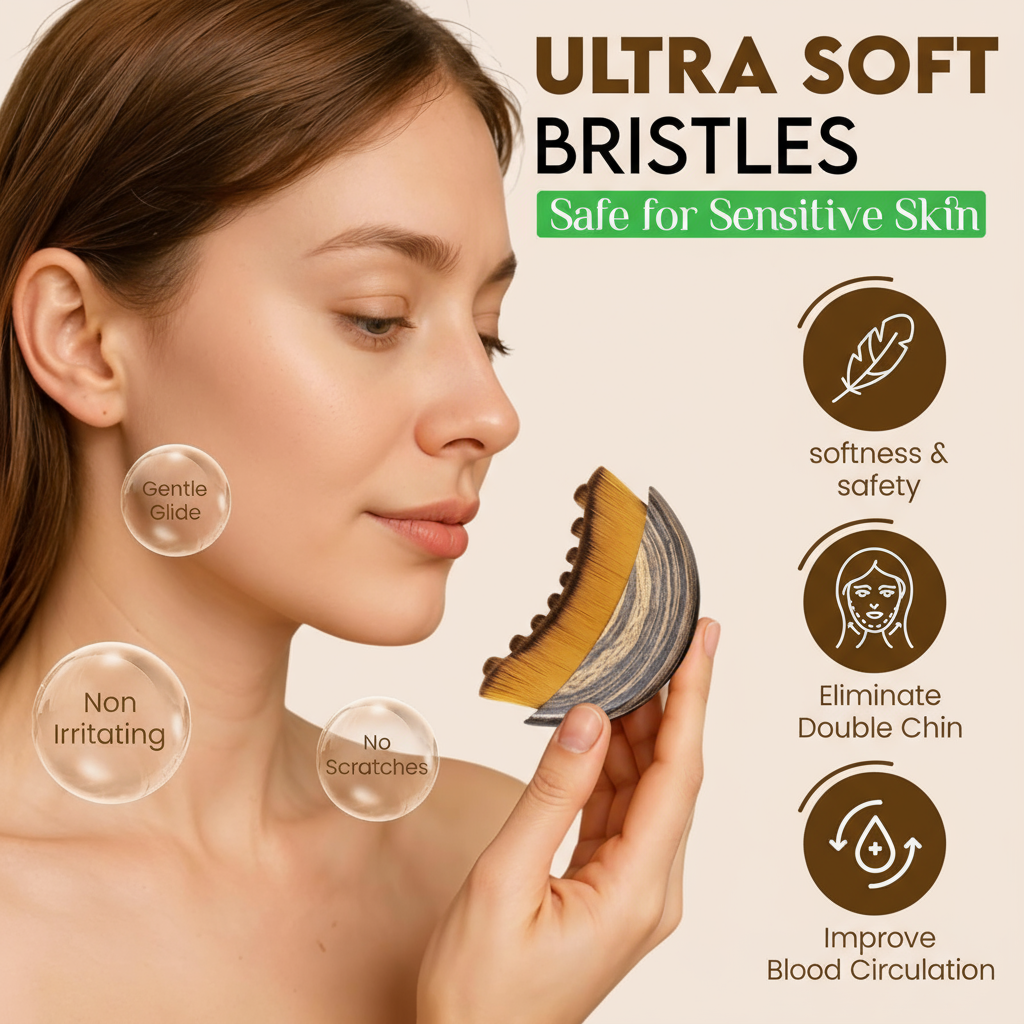 ODALIT™ Lymphatic Face Brush — Instantly Reduce Puffiness & Sculpt Your Jawline