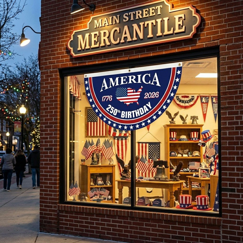 Get Your Porch Ready for America’s 250th — Buy 1 Patriotic Fan Flag, Get 1 FREE