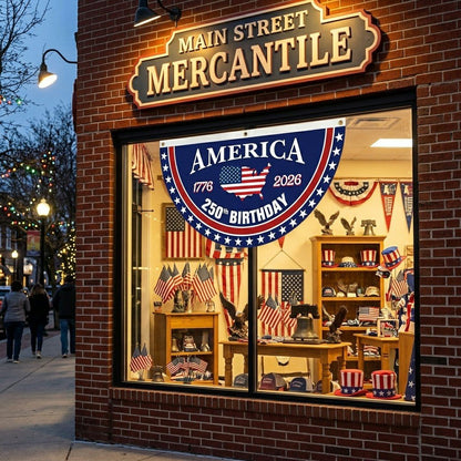 Get Your Porch Ready for America’s 250th — Buy 1 Patriotic Fan Flag, Get 1 FREE