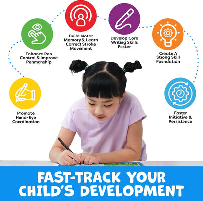 💥LAST DAY SALE 50%OFF💥📚MagicBook | Kids Practice Copybook Set (4Pcs/Set)
