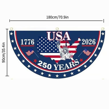 Get Your Porch Ready for America’s 250th — Buy 1 Patriotic Fan Flag, Get 1 FREE