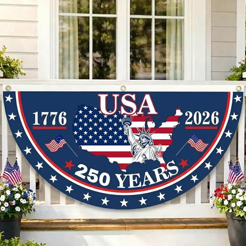 Get Your Porch Ready for America’s 250th — Buy 1 Patriotic Fan Flag, Get 1 FREE