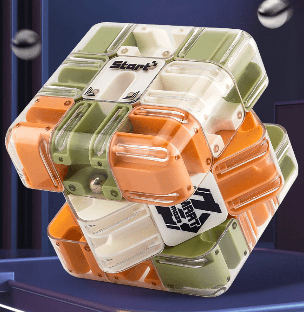 Large Labyrinth 3D Puzzle Maze Cube 🧩✨ – Engaging Brain Teaser Toy for Kids & Adults 🧠
