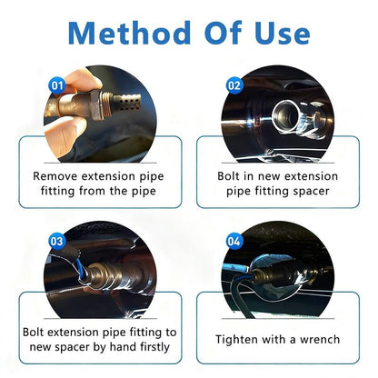 🚗M18X1.5 Car O2 Sensor-Car CEL Check Engine Light Adapter Eliminator
