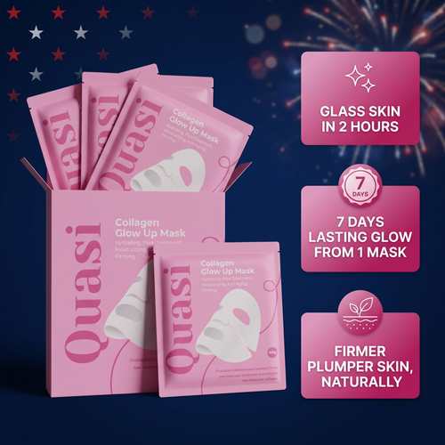 Wake Up to Glass Skin After One Mask-Collagen Glow Up Mask 2.0