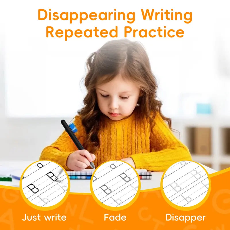 💥LAST DAY SALE 50%OFF💥📚MagicBook | Kids Practice Copybook Set (4Pcs/Set)
