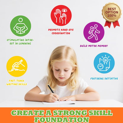 💥LAST DAY SALE 50%OFF💥📚MagicBook | Kids Practice Copybook Set (4Pcs/Set)